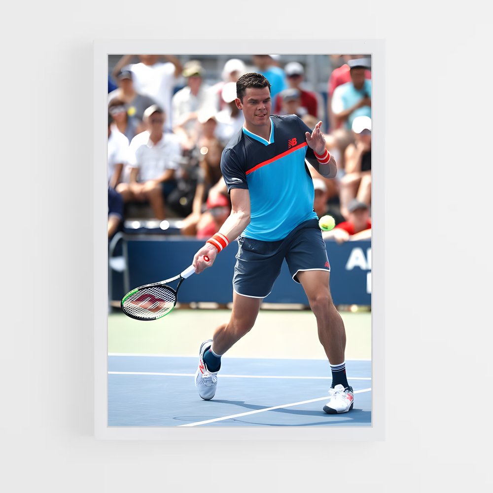 Poster La Prise de Risque – affiche Tennis (vue 3)